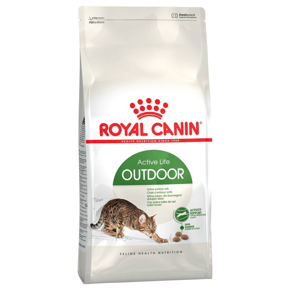 Økonomipakke: 2 store poser Royal Canin kattetørfoder - Outdoor 30 (2 x 10 kg)