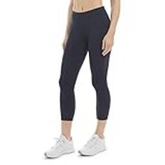 Danskin Dam böjd kontur capri legging, Neo marinblå, medium