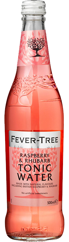Fever-Tree Rasberry & Rhubarb Tonic Water 50 cl..