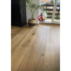 FloorMaster Herregårdsplank - Eg natur mat lak 220 mm.