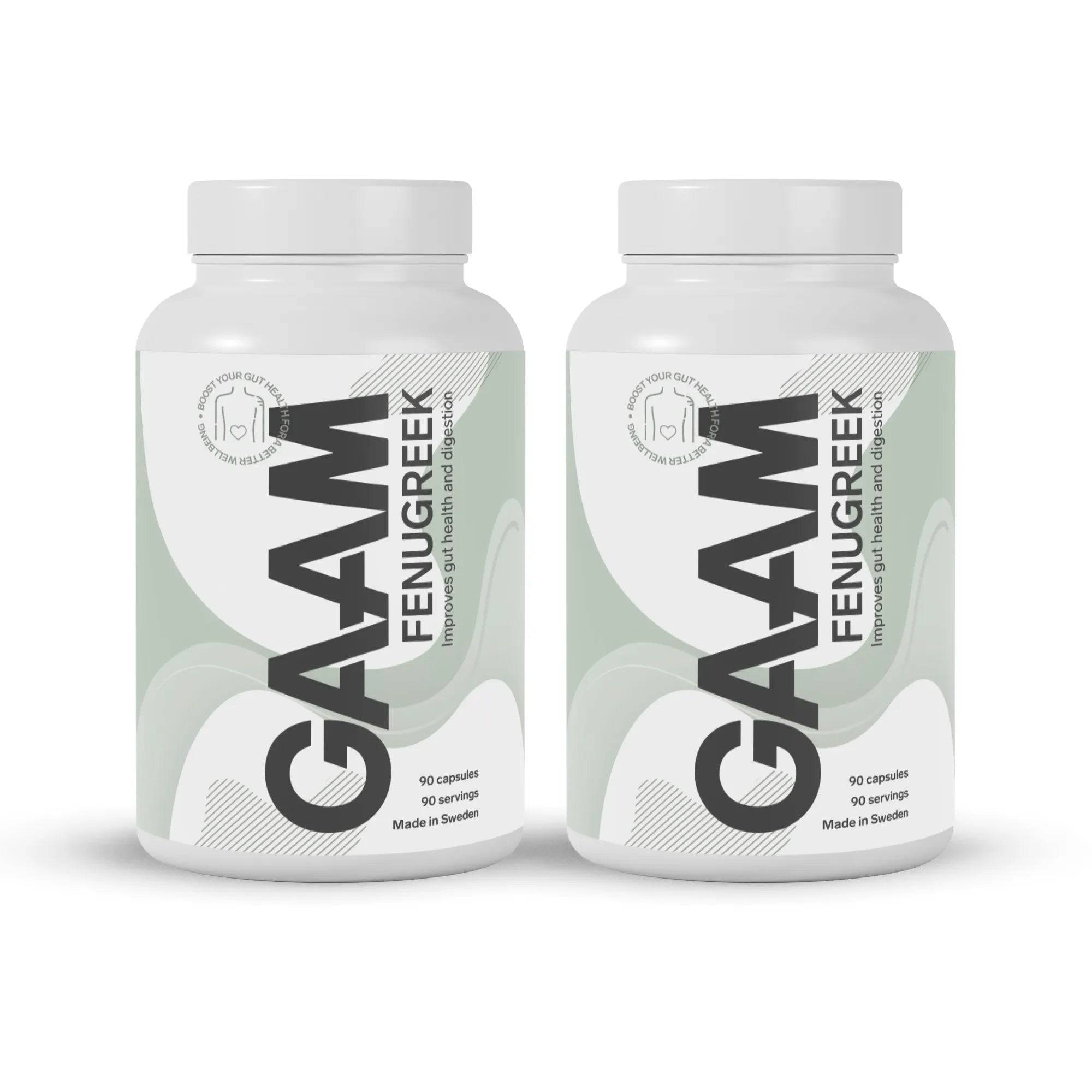 2 X Gaam Fenugreek 90 Caps