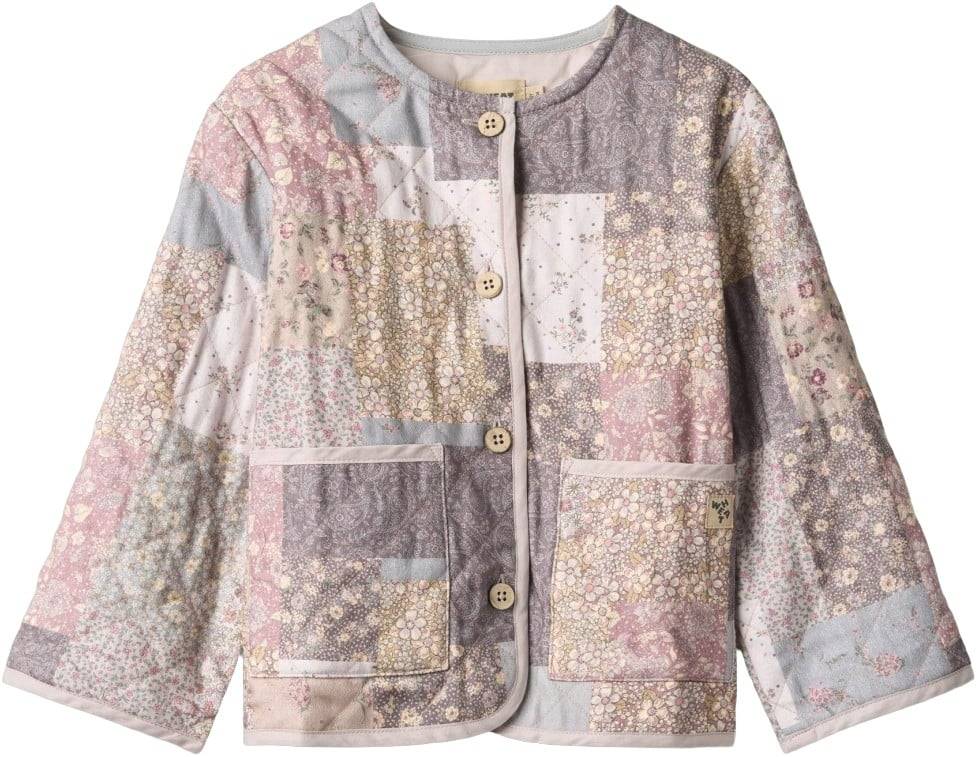 Wheat Quilt Jacket Ima Str 116/6y - Patchwork Flowers Termojakker Polyester hos Magasin.