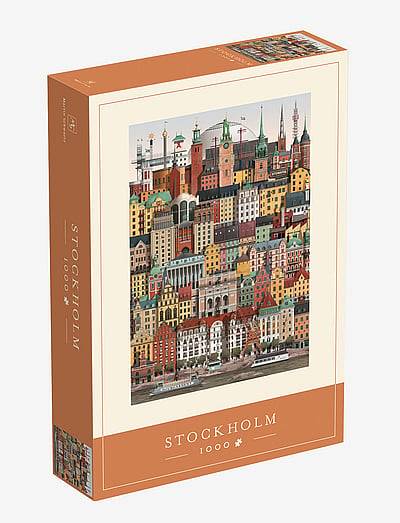 Martin Schwartz Stockholm Jigsaw puzzle (1000 pieces) - Presenter till hemmet - MULTI COLOR / clear