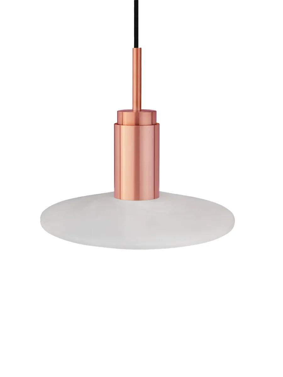 Donya ONYX Solar, white fra Anour Brushed Copper - Jacobsen Plus