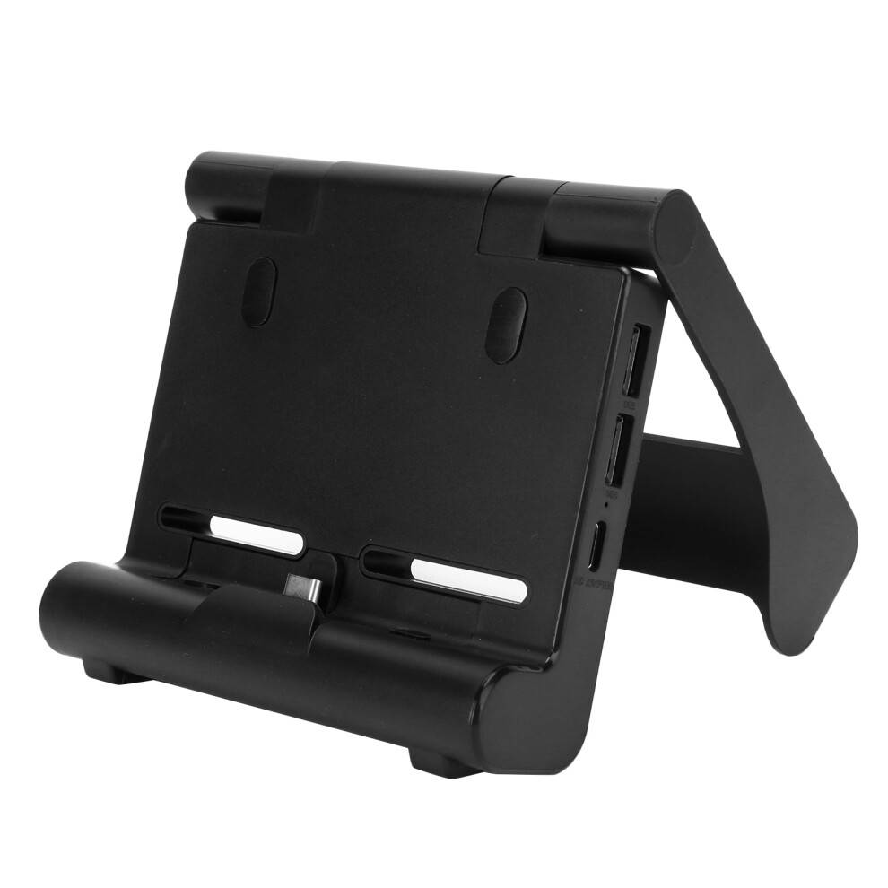 Gummibelagte greb til Nintendo Switch-holder, justerbar for personlig komfort, let og bærbar til spillere på farten, god kvalitet, holdbar