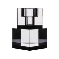 Lyng lysestage sort 10 cm