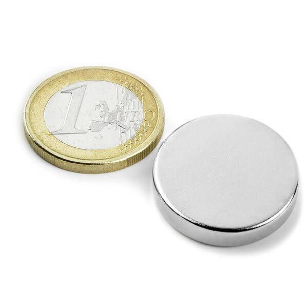 Skivemagnet 25x5 mm