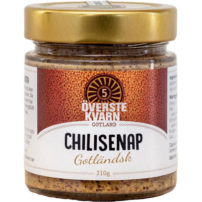 Överstekvarn Chilisenap 210g