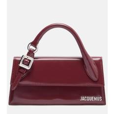 Jacquemus Chiquito Long leather tote bag - burgundy - One Size