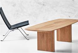dk3 Ten Coffee Table 150 (L) x 60 (B) x 40 (H) cm-røget eg olie.