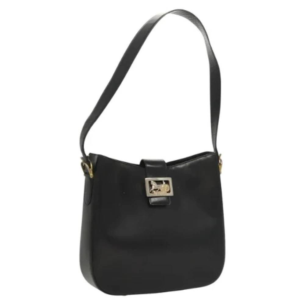 Celine Vintage Pre-owned Laeder celine-tasker - Vintage - Dame - Sort - ONE SIZE - Uld