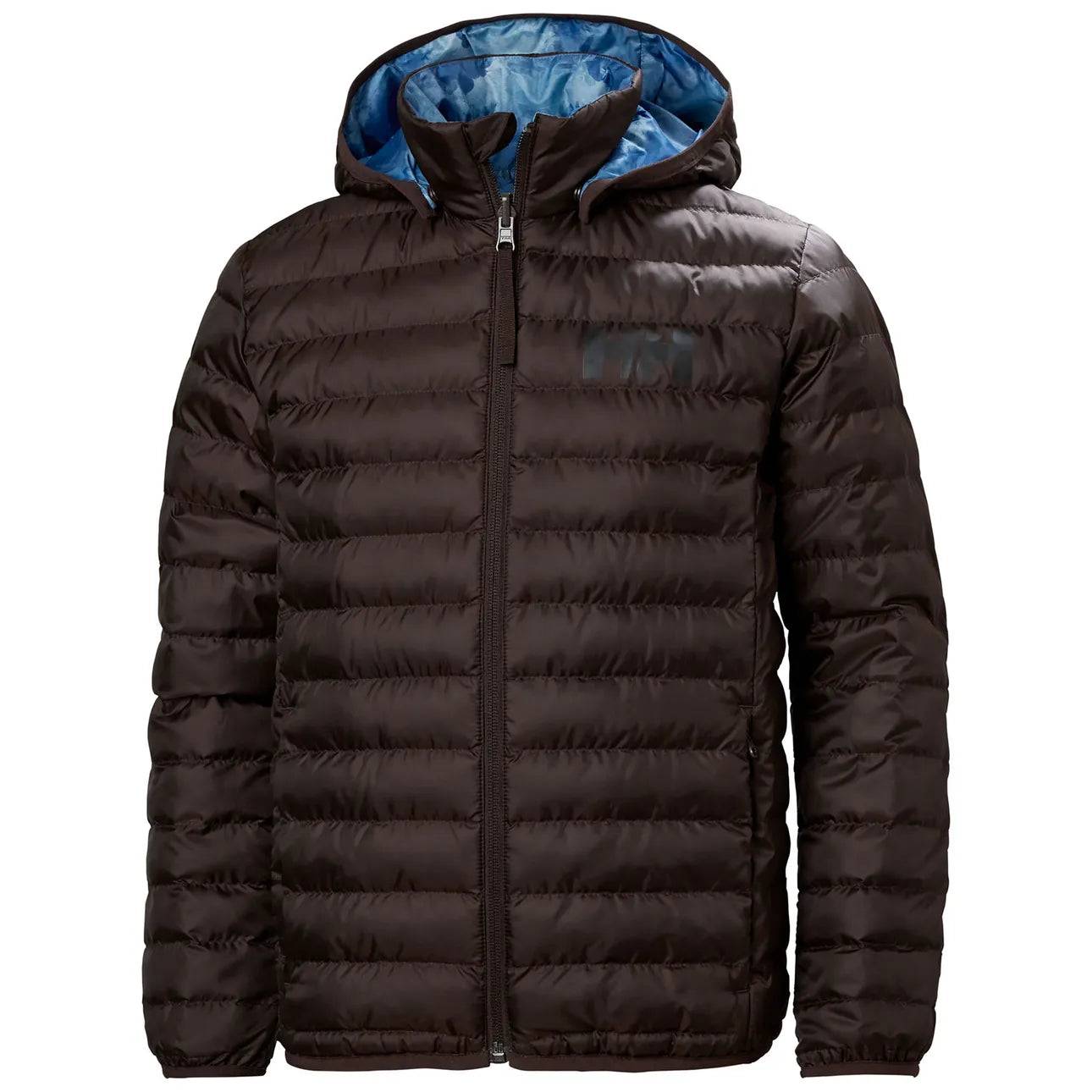 Helly Hansen Juniors' Infinity Insulator Jacket Vendbar Jakke Børn - Triple Espresso - Triple Espresso / 128 cm / 8 år