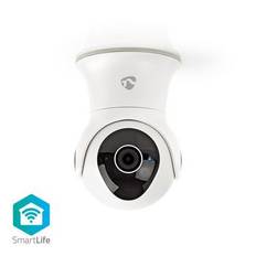 Smartlife utomhus kamera | Wi-Fi | Full HD 1080p | IP65 | Cloud / Internt 16 GB | 12 VDC | Nattsikt | Android™ & iOS | Vit