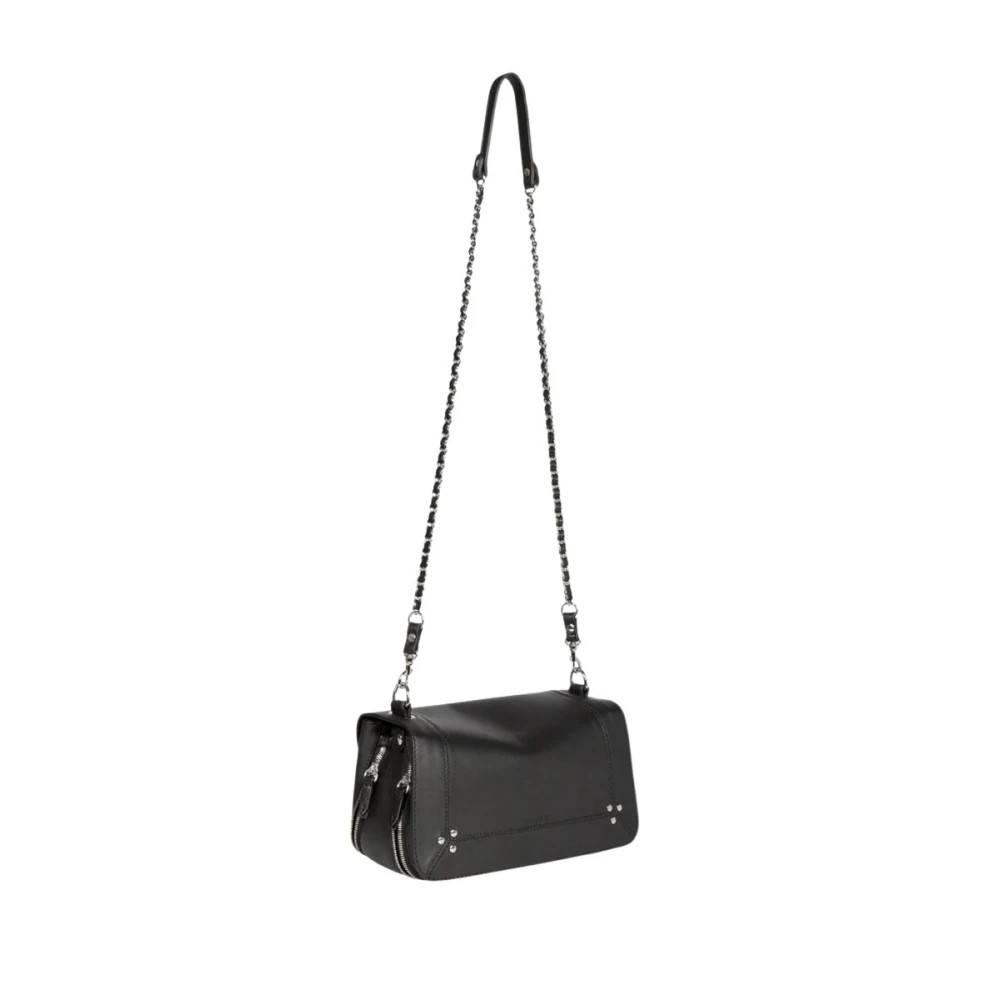 Jérôme Dreyfuss Bobi S Crossbody Taske - Tasker - Dame - Sort - ONE SIZE - Bomuld