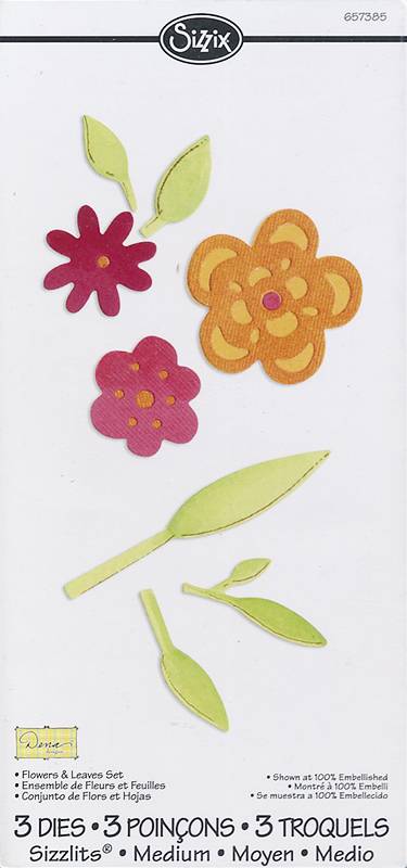 Dies 10014 - Flowers & Leaves Set