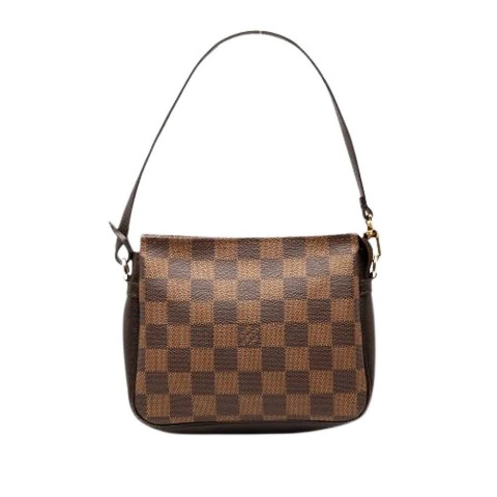 Louis Vuitton Vintage Pre-owned Trousse Pochette - Vintage - Dame - Brun - ONE SIZE - Uld