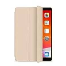 Med pennfodral för ipad 10th Air 5 4 10.9 10.2 9th 8th 7th generation Pro 11 Air 9.7 Mini 6 Smart Leather Tablet Cover, Champagne Gold, för iPad 5th6th 9.7