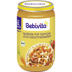 Bebivita Økologisk Spätzle med grøntsager og skiveskåret kød fra 12 måneder 55.80 DKK/1 kg (6 x 250.0g)