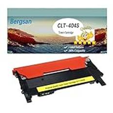 Bergsan 1 gul gul toner XL kompatibel med Samsung CLT Y404S Xpress C430 C430W C480 C480W C480FN C480FW Xpress SL-C430 SL-C430W SL-C480 SL-C480W SL-C480FN SL-C480FN SL-C480FW