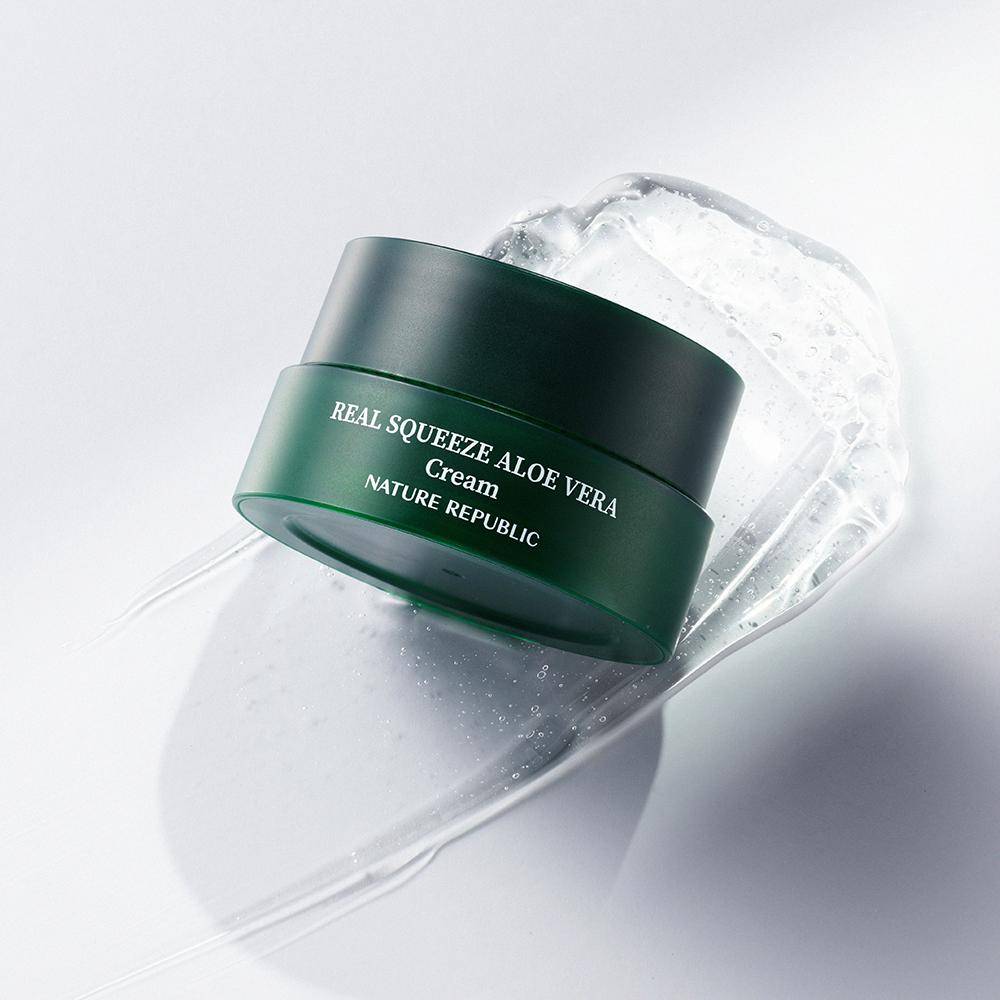 NATURE REPUBLIC Real Squeeze Aloe Vera Kräm (55 ml)