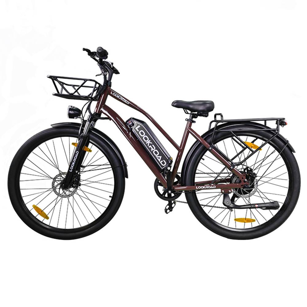 LOOKROAD L28 Electric Bike 500W 36V 23Ah Red