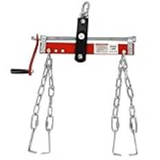 Engine Hoist Leveler, Workshop Engine Crane, Hoist Lift Steel, Heavy Duty Engine Levelers, Engine Support Beam, Heavy Duty Engine Load Adjustable Hooks Chain For Shop Crane