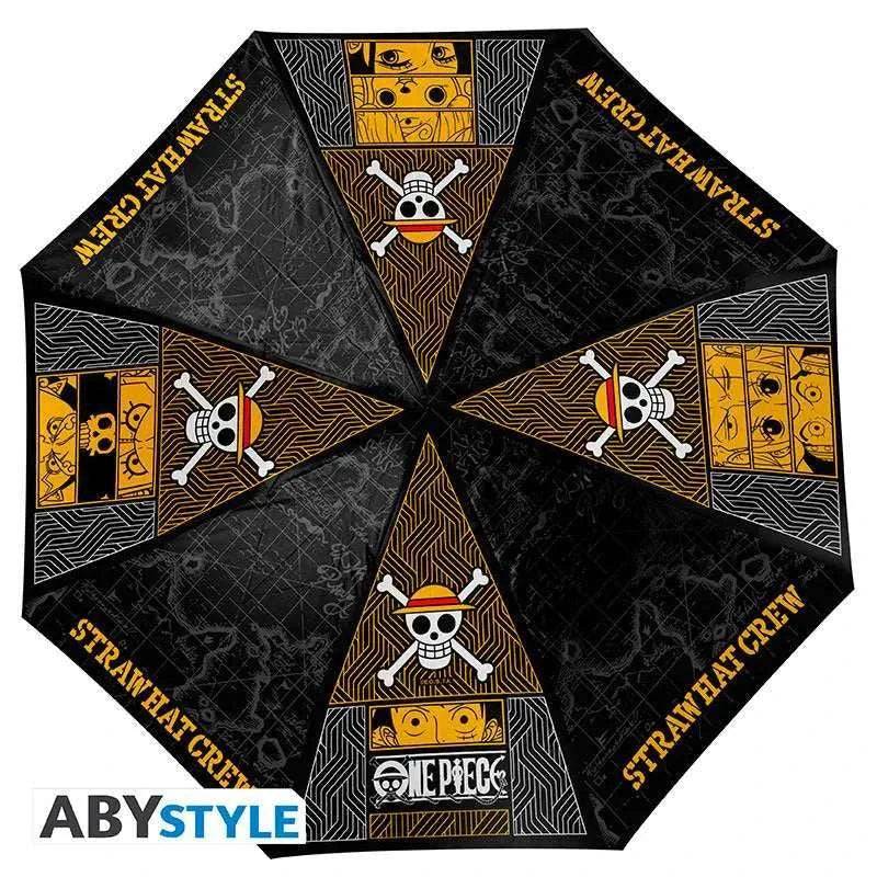 One Piece Straw Hat Crew Paraply