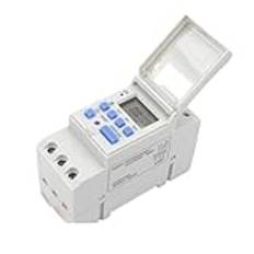 THC15A 7 dagar elektronisk programmerbar digital timer Din Rail reläkontroll tp8a16(12V)