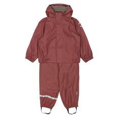 Regntøj med fleece - Apple butter 92 CM