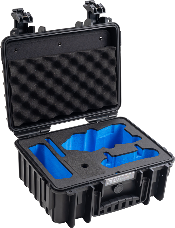 B&W Outdoor Cases BW Outdoor Cases Type 3000 for DJI Air 3 / DJI Air 3S / Black