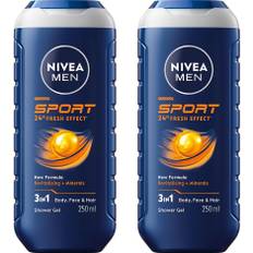 2st NIVEA MEN Shower Gel Sport - 250 ml