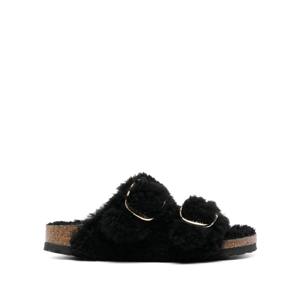 Birkenstock - Arizona Big Buckle Shearling Skor - Dam - 35 EU -