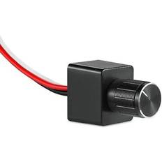 LED Dimmer Switch 12V DC PWM Dimmer Justerbar Controller til Autocamper Båd Trailer Van, til Dæmpbar LED Lys, Halogen, Glødepære, Enkeltfarvet