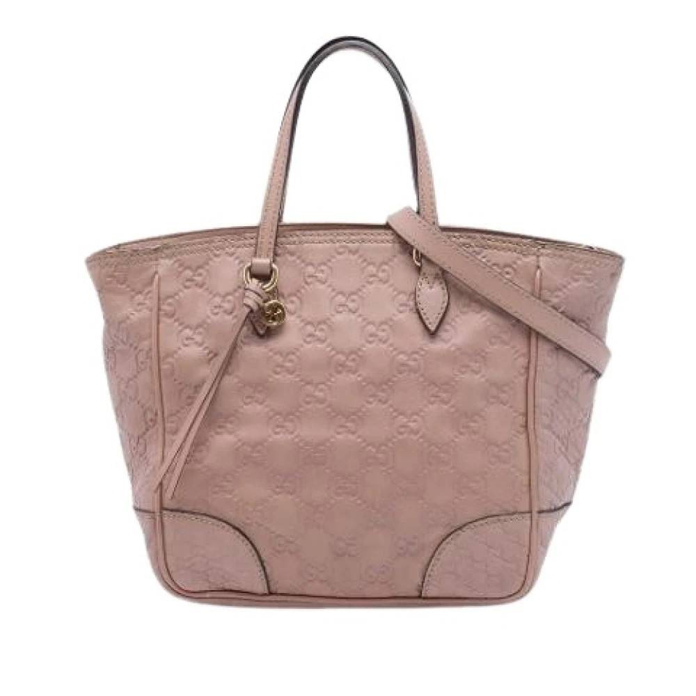 Gucci Vintage Pre-owned Bree Håndtaske - Vintage - Dame - Lyserød - ONE SIZE - Uld