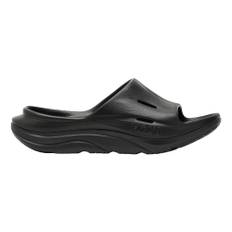 Hoka One One, Sko, Herre, Sort, 39 EU, Recovery Slide Sandaler