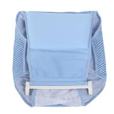 Newborn Infant Bathtub Net Shower Support Safe Bathing Sling Baby Toddle Bath Seat Blue