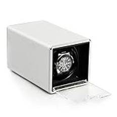 Watch Winders - Mini 1+0 Automatisk Watch Winder Box Mekanisk Watch Shaker Motor Mover Rotator Turntable Winding Case Watch Storage Display Förvaringsbox