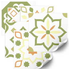 Wallsticker - 24 fliser klistermærke / mønster 021