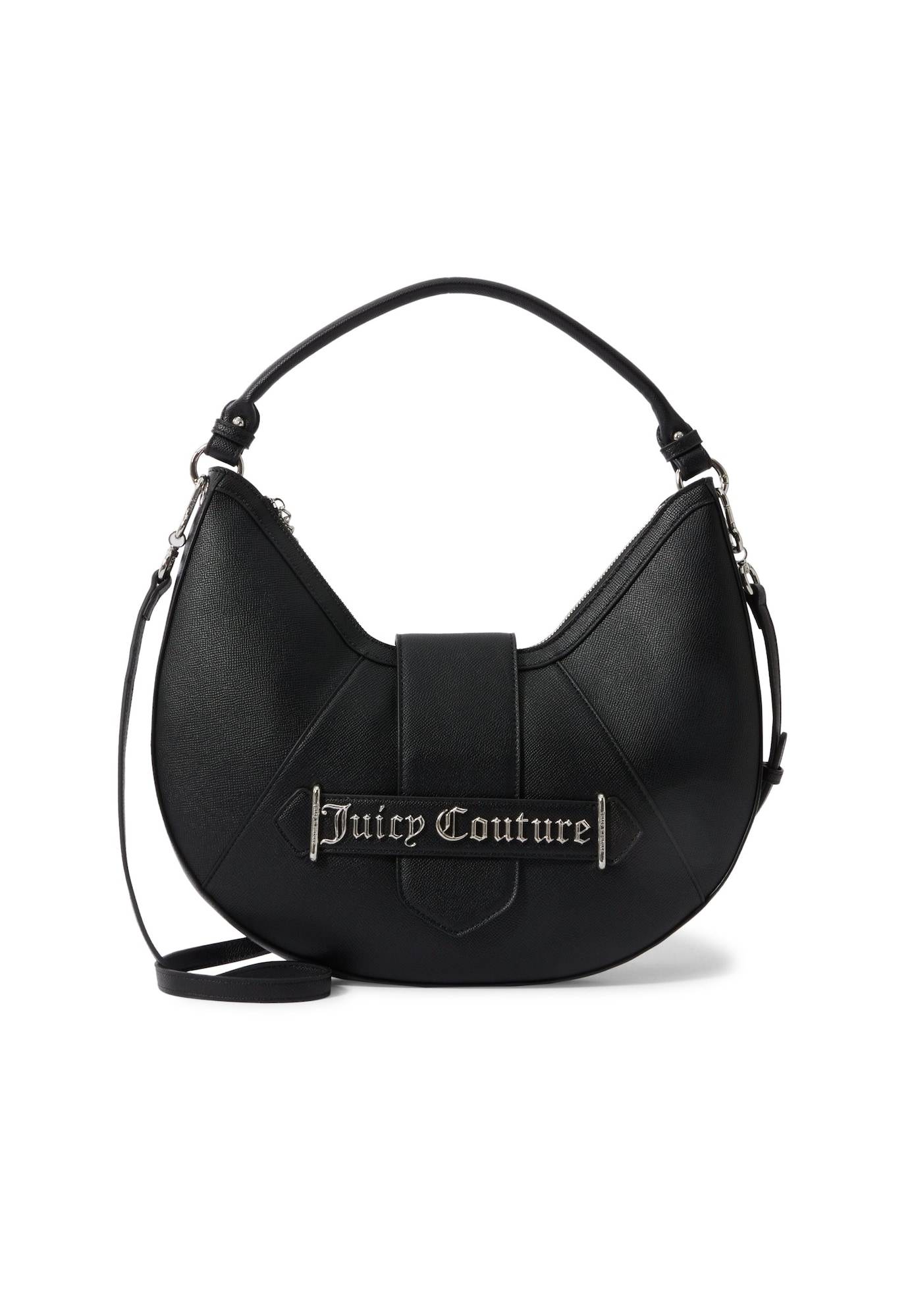 Juicy Couture Skuldertaske 'JASMINE'  sort / sølv