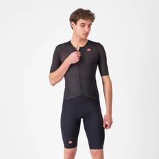 Castelli Free Sanremo 3 SS Tri Suit Black, Str. M - Svart (M)