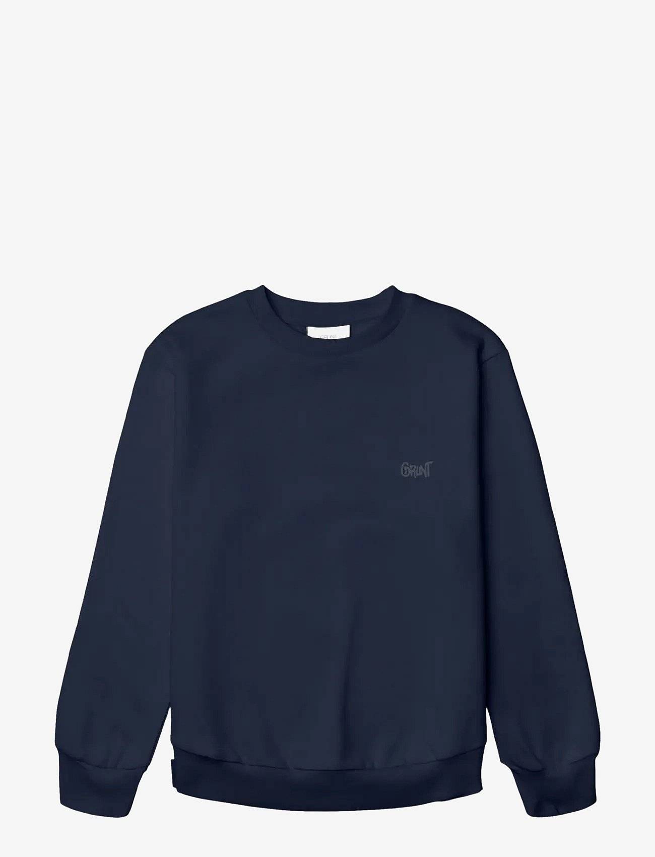 Grunt Grtery Crew Sweat - Navy - 170/176