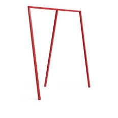 HAY - Loop Stand Wardrobe L130 X W60 X H150 Maroon red powder coated steel - Klädhängare & galgar - Leif Jørgensen - Röd