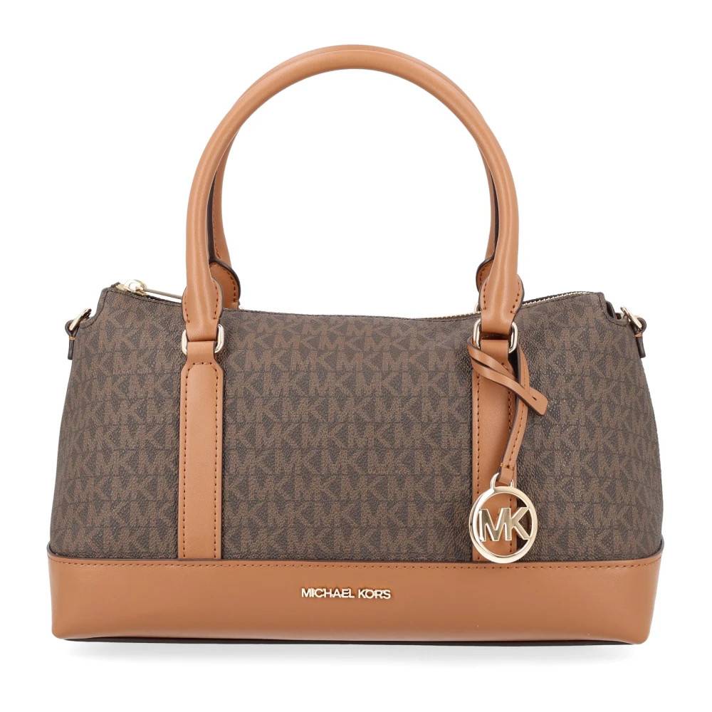 Michael Kors Selma MD TZ Satchel - Tasker - Dame - Brun - ONE SIZE - Læder