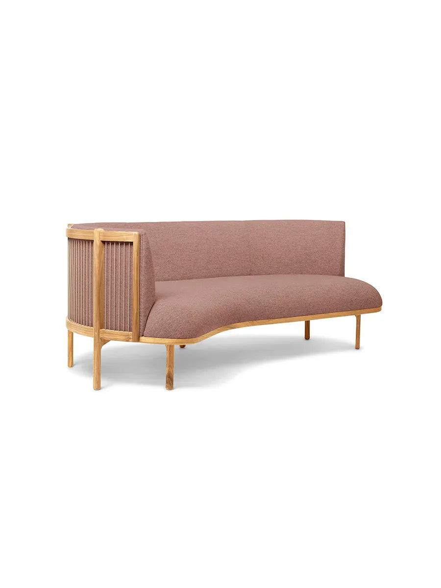 RF1903L Sideways Sofa fra Carl Hansen & Søn Olieret eg - Fiord 551 - Jacobsen Plus