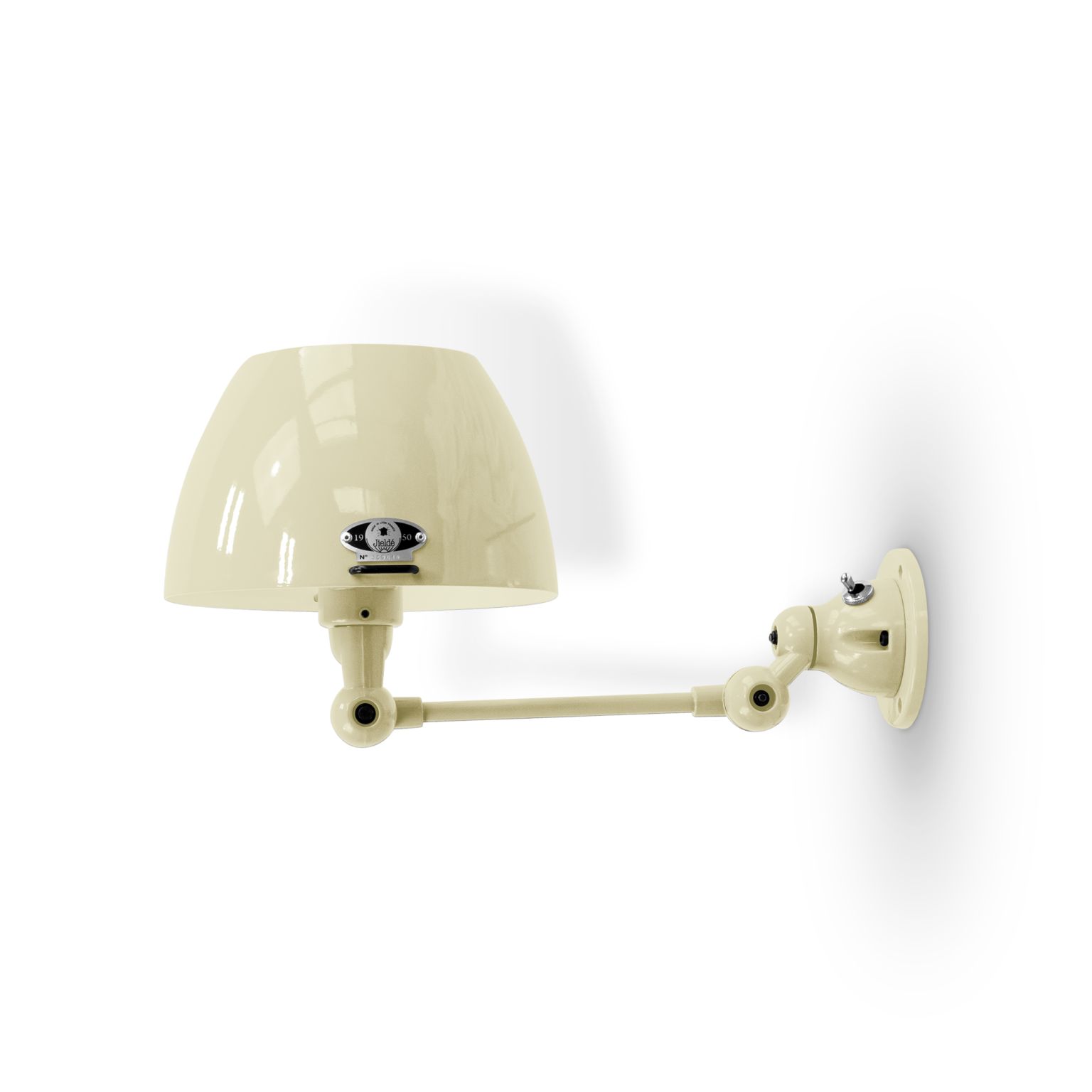 Aicler AIC701 væglampe fra Jieldé - Ivory / Blank