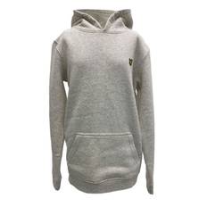 Kids Hoodie Junior, 14-15, LIGHT GREY MARL