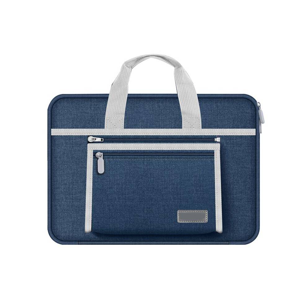 Waterproof Laptop Bag, Tablet Bag Sleeve Handbage Portable Notebook Briefcase 13 Inch Dark + Gray