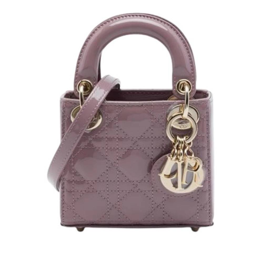 Dior Vintage - Pre-owned Lady Dior Handväska Vintage - Dam - ONE Size - Läder