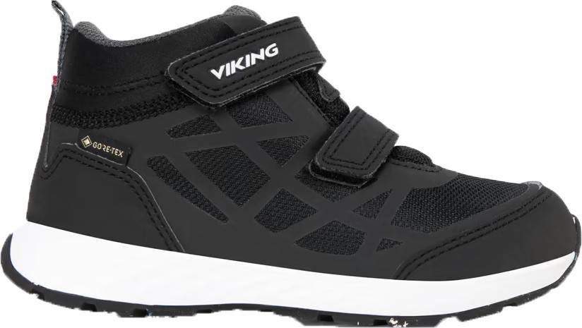 Viking Footwear Kid's Veme Reflex Mid Gore-Tex 2v Black, 24