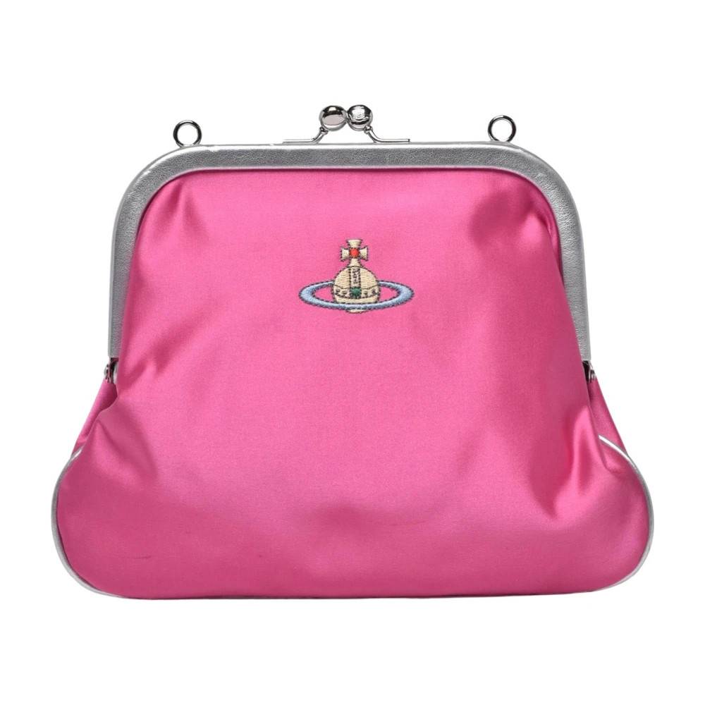 Vivienne Westwood - Axelremsväska i satin Väskor - Dam - ONE Size -